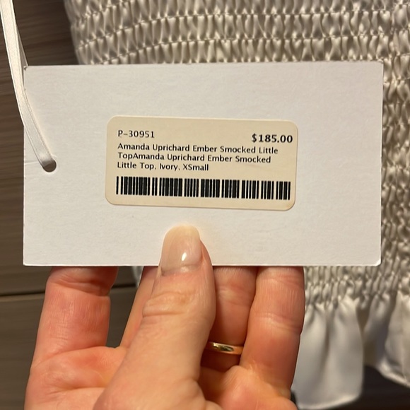 NWT Amanda Uprichard ember smocked little top - Picture 7 of 8